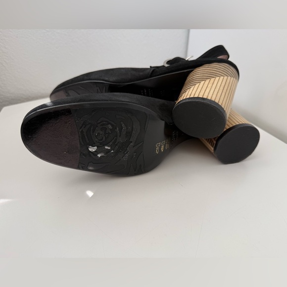 NWOT Taryn Rose  Black Leather  Slingback Women's Shoes size 8 - Picture 5 of 5